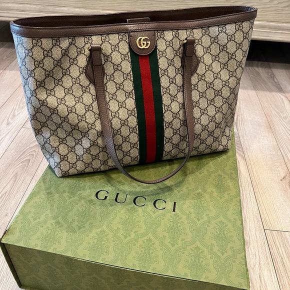 Ophidia GG medium tote - Picture 1 of 11